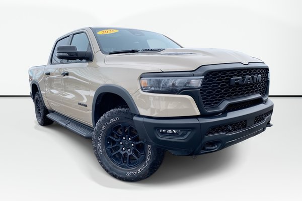 2025 Ram 1500 REBEL | Leather | Cam | HtWheel | Warranty to 2029