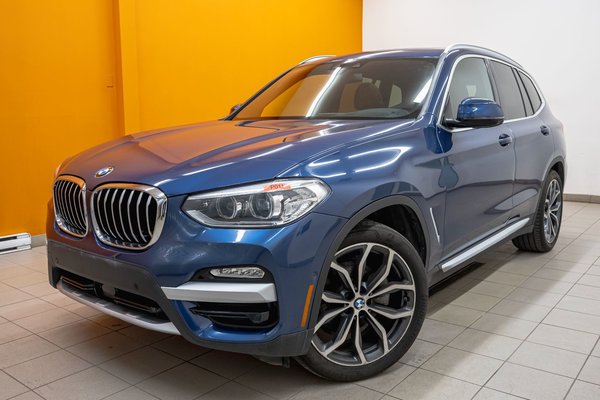 X3 XDRIVE30I AWD PREMIUM PKG *TOIT* NAV CUIR HUD