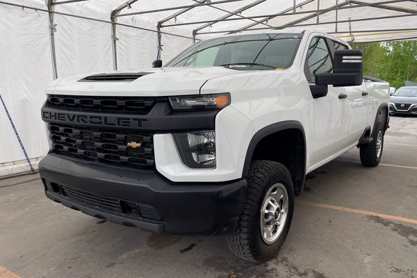 Silverado 2500HD WT CREW 4X4 V8 DIESEL *GR REMORQ* CARPLAY BEDLINER