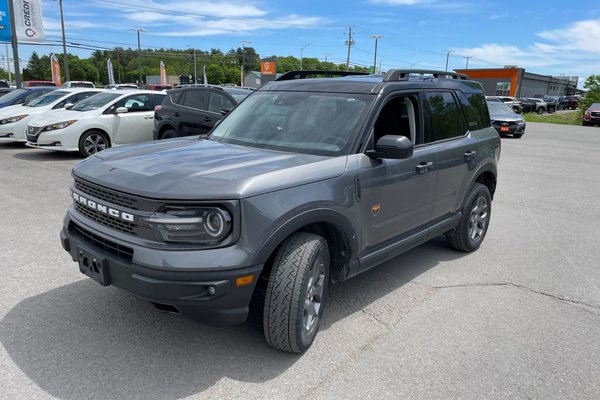 BRONCO SPORT BADLANDS ECOBOOST 4X4 400A *SIÈGES CHAUFF* CARPLAY