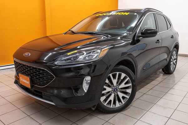 Escape TITANIUM AWD *NAV* CUIR SIÈGES CHAUFF REG ADAPT