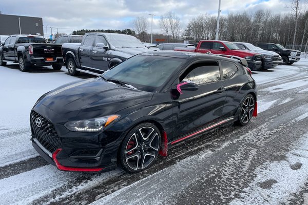 VELOSTER N *NAV* SIÈGES / VOLANT CHAUFF CARPLAY ALERTES