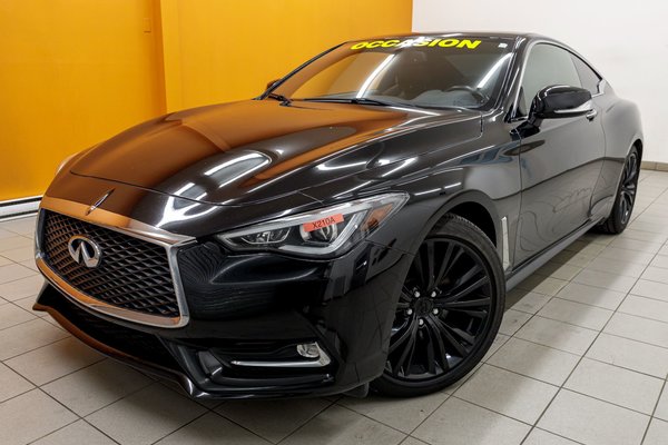 Q60 3.0T PREMIUM AWD *TOIT* NAV CUIR SIÈGES CHAUFF USB