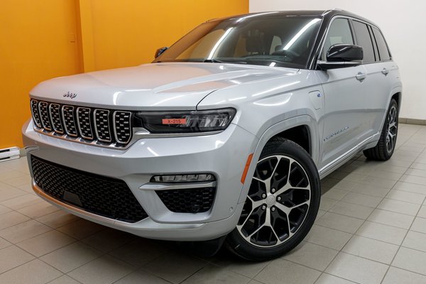 Grand Cherokee 4xe SUMMIT RESERVE 4X4 *TOIT* NAV SIÈGES VENT CUIR HUD