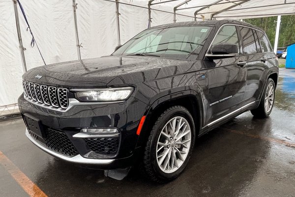 Grand Cherokee 4xe SUMMIT 4X4 *TOIT* NAV ECRAN VIDEO SIÈGES VENT HUD