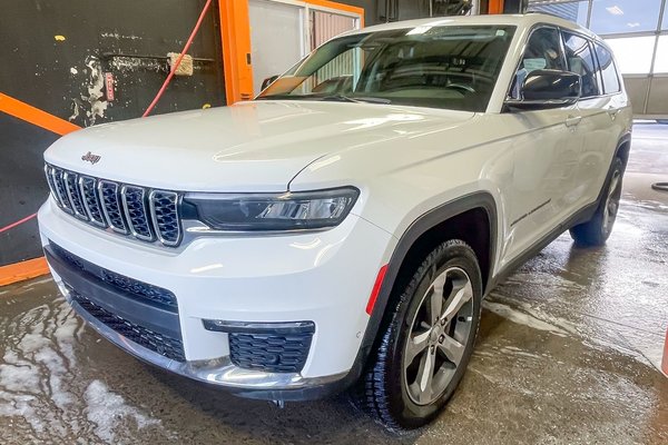 Grand Cherokee L LIMITED 4X4 *TOIT* NAV CUIR SIÈGES VENT HAYON ELEC