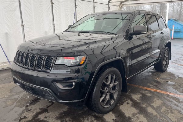 Grand Cherokee 80E ANNIV 4X4 *GR. REMORQ* TOIT NAV CUIR REG ADAPT