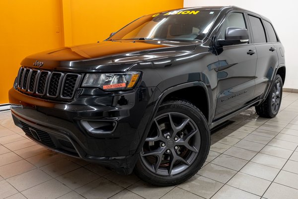 Grand Cherokee 80E ANNIV 4X4 *TOIT* NAV CUIR SIÈGES CHAUF ALERTES