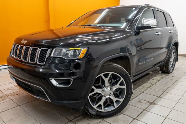 Grand Cherokee LIMITED 4X4 *TOIT* NAV CUIR GR REMORQ SIÈGES CHAUF