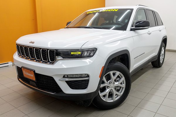 Grand Cherokee LIMITED 4X4 *NAV* CUIR SIÈGES CHAUFF HAYON ELECT