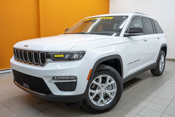 Grand Cherokee LIMITED 4X4 V6 *NAV* CUIR SIÈGES / VOLANT CHAUFF