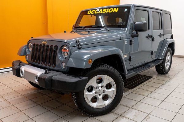 Wrangler Unlimited SAHARA 4X4 V6 *NAV* ALPINE BLUETOOTH USB A/C