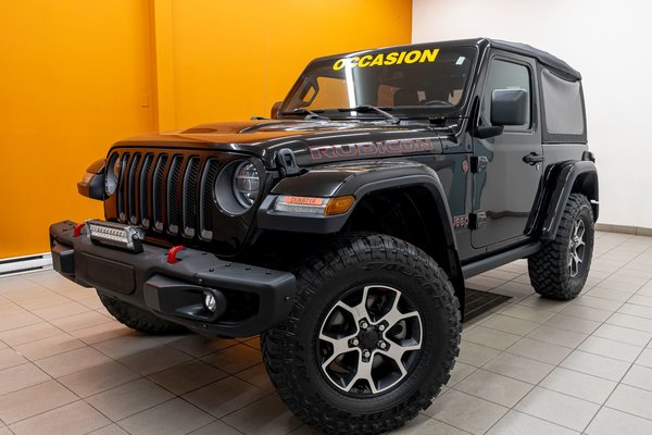 Wrangler RUBICON 4X4 *NAV* CUIR SIÈGES / VOLANT CHAUFF