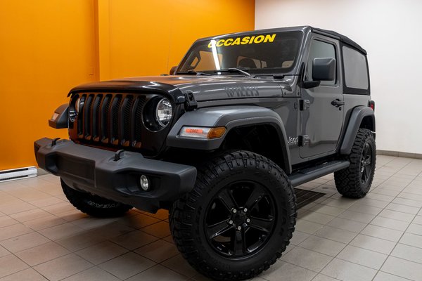 Wrangler SPORT 4X4 *GR. TECH* SIÈGES / VOLANT CHAUF CARPLAY