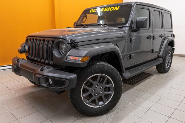 Wrangler SAHARA 80e ANNIV 4X4 *TOIT SKY* NAV *SIEGES CHAUF