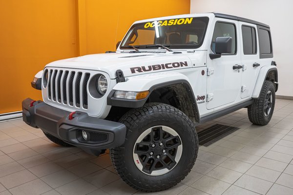 Wrangler RUBICON 4X4 *NAV* CUIR SIÈGES CHAUFF GR REMORQ