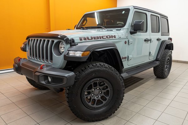 Wrangler RUBICON 4X4 *GR. REMORQ* NAV CUIR SIÈGES CHAUFF