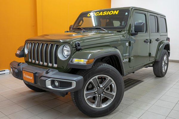 Wrangler SAHARA 4X4 *NAV* TOIT RIGIDE *CARPLAY* GR. TECHNO