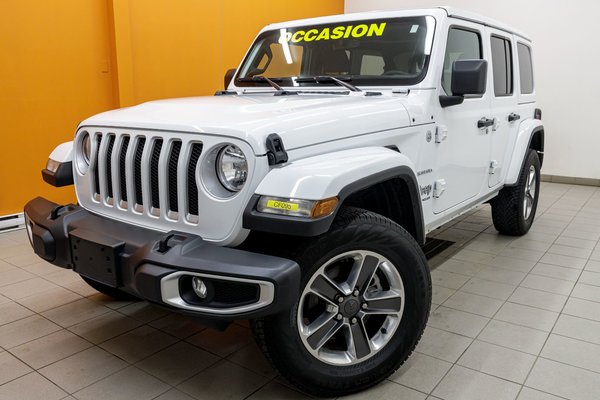 Wrangler SAHARA 4X4 V6 *NAV* TOIT RIGIDE *CARPLAY GR TECHNO