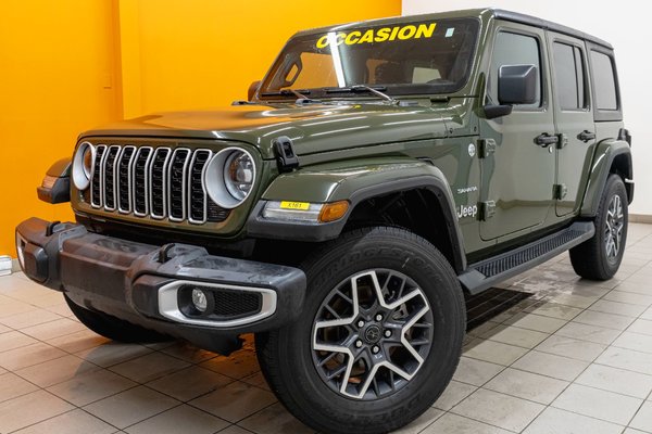 Wrangler SAHARA V6 4X4 *SIEGES CHAUF* CARPLAY *TOIT RIGIDE