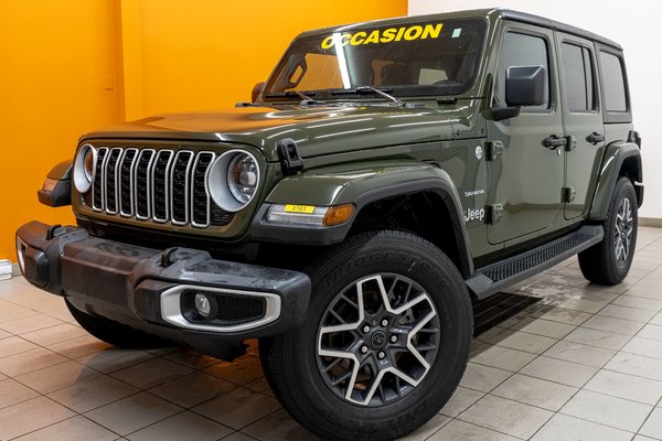 Wrangler SAHARA 4X4 V6 *SIÈGES / VOLANT CHAUF* CARPLAY