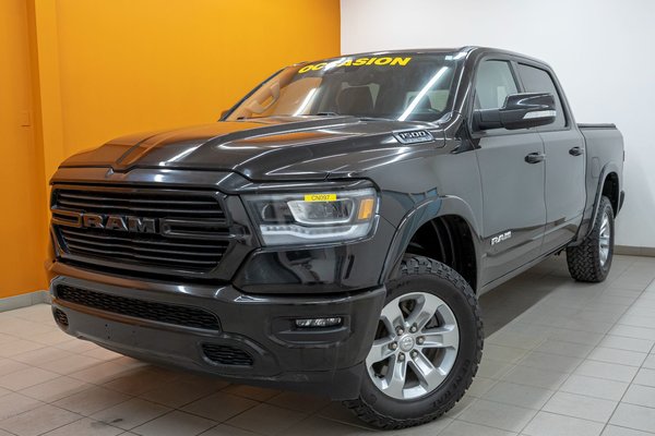 1500 LARAMIE CREW 4X4 V8 *NAV 12 PO* CUIR SIÈGES VENTIL