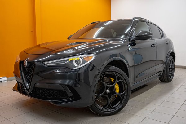 Stelvio QUADRIFOGLIO AWD *PREMIUM PKG* *TOIT* NAV BREMBO