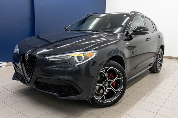 Stelvio VELOCE AWD *TOIT* NAV CUIR KARDON SIÈGES CHAUFF