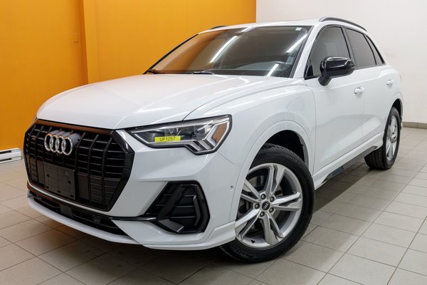 Q3 TECHNIK QUATTRO *BLACK OPTICS* TOIT* NAV CUIR