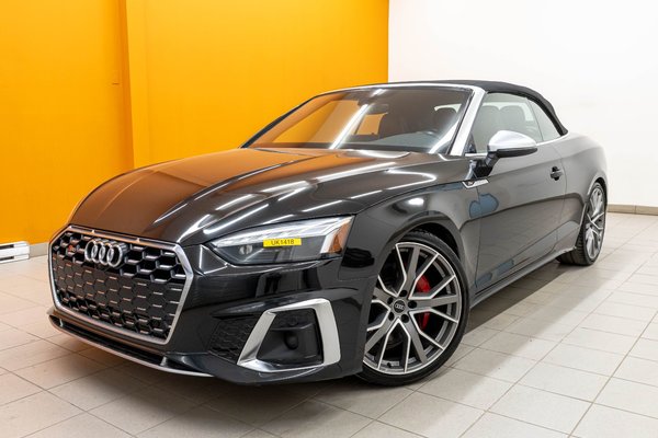 S5 Cabriolet PROGRESSIV QUATTRO *NAV* CUIR SIÈGES CHAUFF