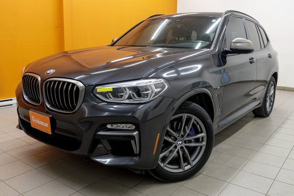 X3 M40I AWD PREMIUM PKG *TOIT* NAV CUIR SIÈGES CHAUFF
