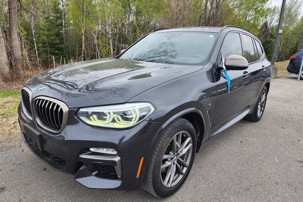X3 M40I AWD PREMIUM PKG *TOIT* NAV CUIR SIÈGES CHAUFF