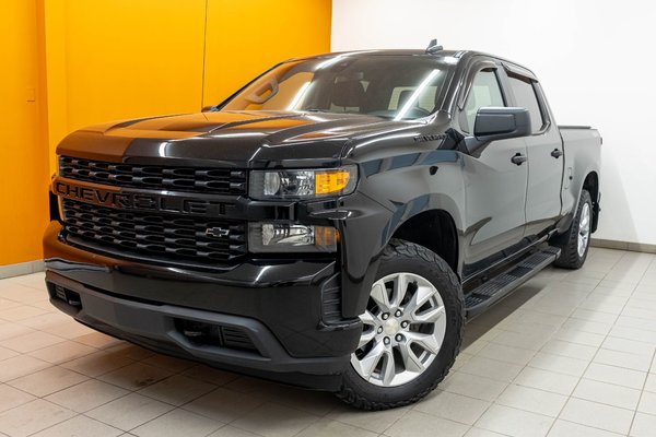 Silverado 1500 CUSTOM CREW 4X4 V8 *BEDLINER* GR REMORQ BLUETOOTH