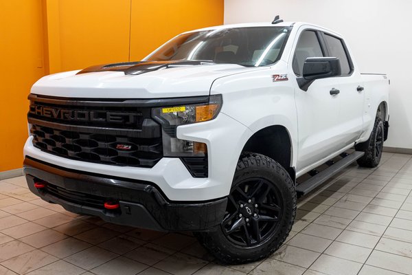 Silverado 1500 CUSTOM TRAIL BOSS CREW 4X4 V8 *CARPLAY* BEDLINER