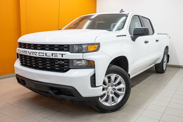 Silverado 1500 CUSTOM CREW 4X4 *BEDLINER* CARPLAY DIFF AUTO WIFI
