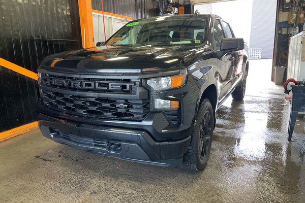 Silverado 1500 CUSTOM CREW 4X4 *GR REMORQ* CARPLAY DIFF AUTO WIFI