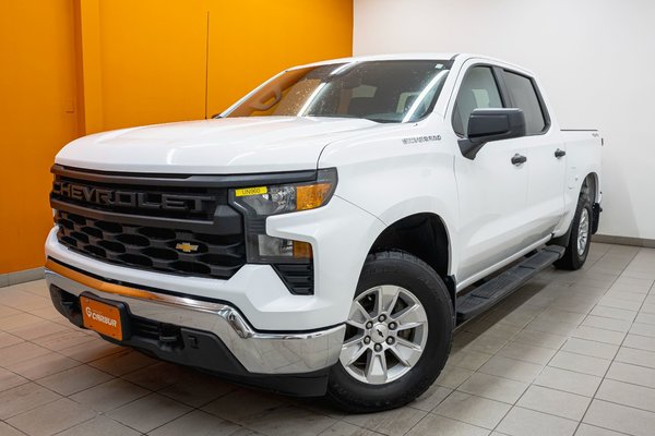 Silverado 1500 WT CREW V8 4X4 *CARPLAY* GR REMORQ *BEDLINER* USB