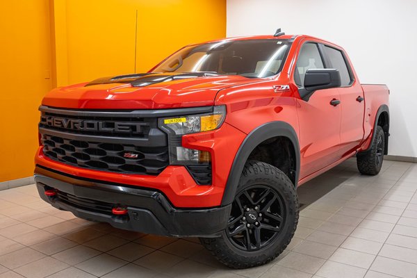 Silverado 1500 CUSTOM TRAIL BOSS CREW 4X4 *GR REMORQ* CARPLAY USB