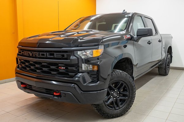 Silverado 1500 CUSTOM TRAIL BOSS CREW 4X4 *CARPLAY* BEDLINER WIFI