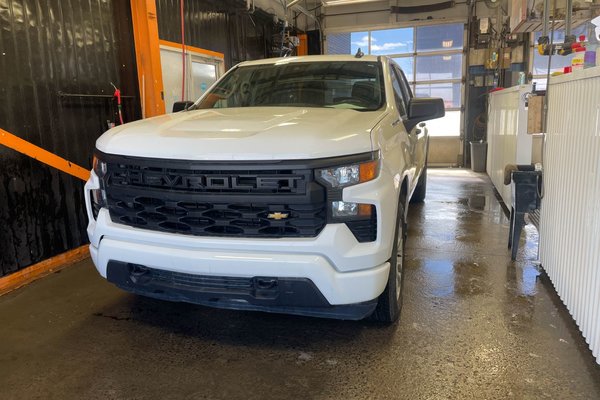 Silverado 1500 CUSTOM CREW 4X4 *CARPLAY* GR REMORQ BOITE 6.6 WIFI