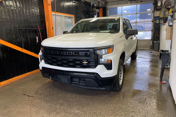 Silverado 1500 WT CREW 4X4 V8 *CARPLAY* GR REMORQ BLUETOOTH USB