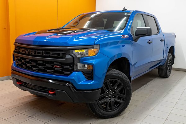 Silverado 1500 CUSTOM TRAIL BOSS CREW 4X4 V8 *BEDLINER* CARPLAY