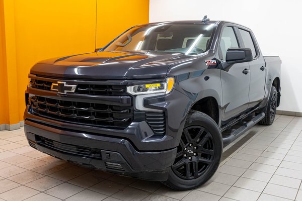 Silverado 1500 RST Z71 CREW 4X4 DIESEL *NAV* SIÈGES CHAUF CARPLAY