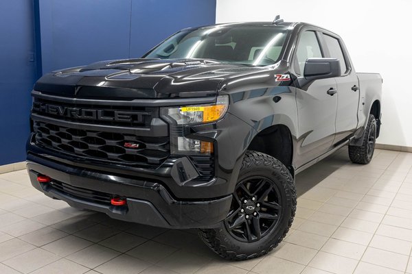 Silverado 1500 CUSTOM TRAIL BOSS CREW 4X4 *CARPLAY* GR REMORQ