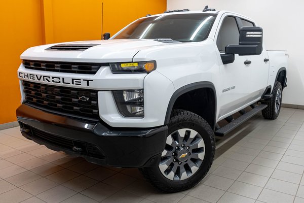 Silverado 2500HD CUSTOM CREW 4X4 DIESEL *BEDLINER* *PNBV 9900 LBS*