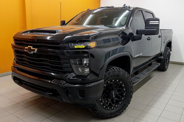 Silverado 2500HD CUSTOM CREW 4X4 V8 *DIESEL* PNBV 9900 LBS CARPLAY