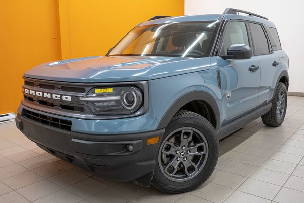 BRONCO SPORT BIG BEND 4X4 *SIÈGES CHAUF* CONVENIENCE PK CARPLAY
