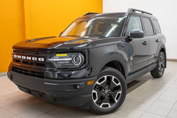 BRONCO SPORT OUTER BANKS 4X4 *CUIR* GR REMORQ *CARPLAY* G.O.A.T