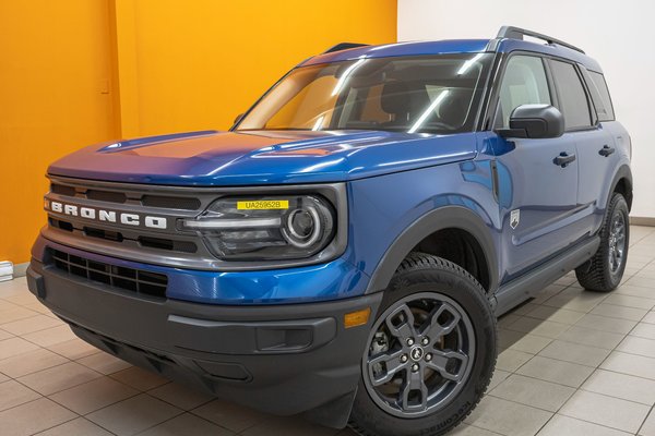 BRONCO SPORT BIG BEND 4X4 *SIEGES CHAUF* CARPLAY *CO-PILOT360