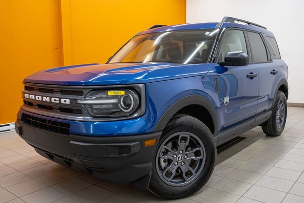 BRONCO SPORT BIG BEND 4X4 *SIEGES CHAUF* CARPLAY *CO-PILOT360